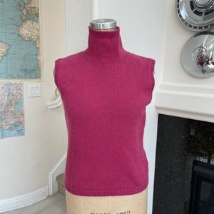 NWT vintage Calvin Klein funnel neck angora wool
